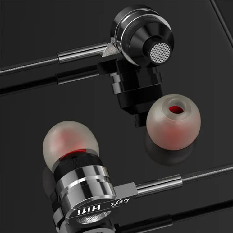 Earphone Headphones D05 Metal Stereo Headset with Mic Earphones Noise Cancelling auriculares Earbud for phone Xiaomi