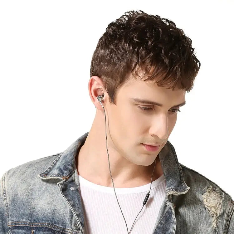Earphone Headphones D05 Metal Stereo Headset with Mic Earphones Noise Cancelling auriculares Earbud for phone Xiaomi