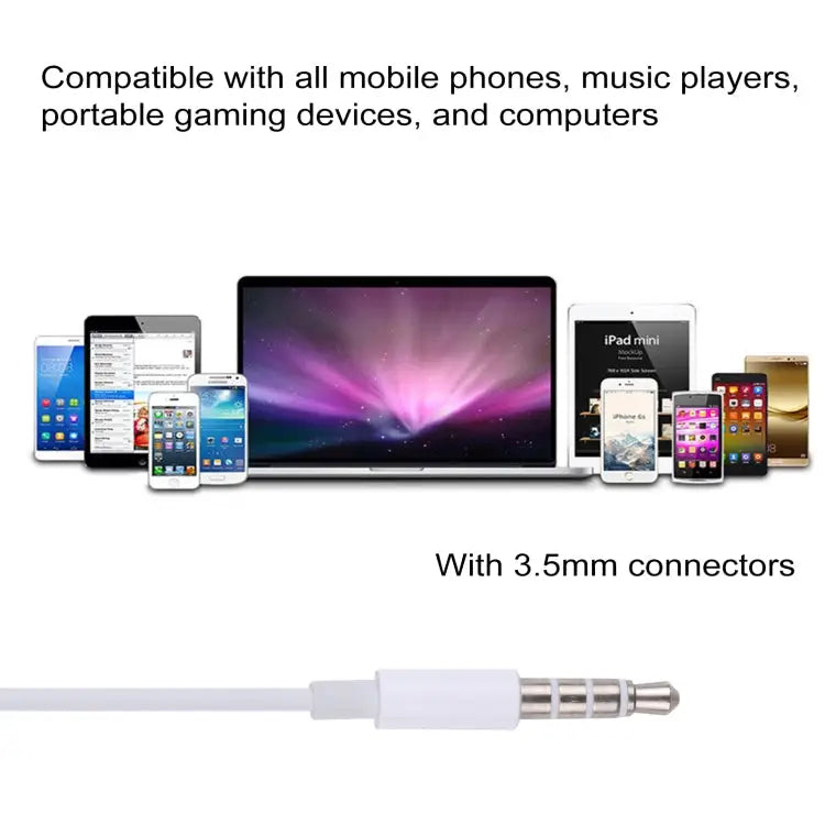 EarPods Wired Headphones Earbuds with Wired Control & Mic