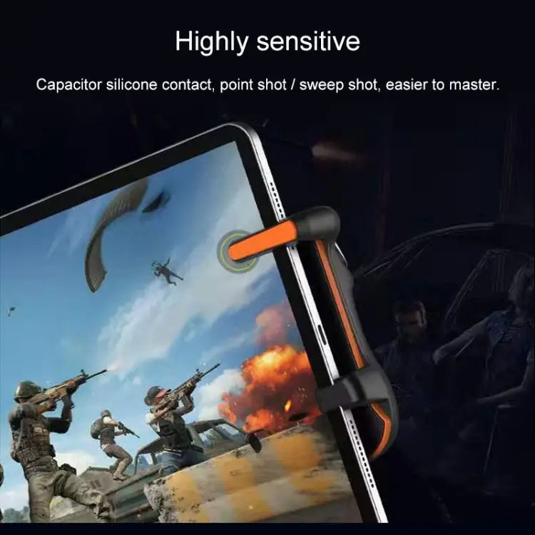 Eating Chicken One-button Burst Shooting Game Handle Controller for Tablet PC 1 Pair