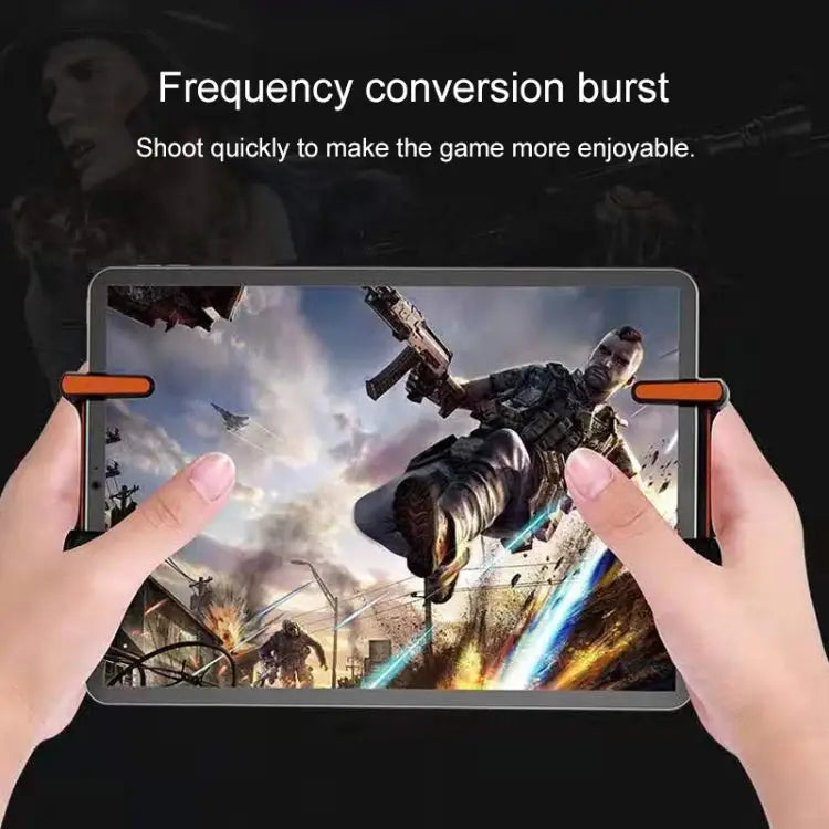 Eating Chicken One-button Burst Shooting Game Handle Controller for Tablet PC 1 Pair