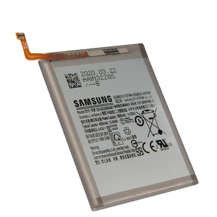 EB-BG980ABY for Samsung Galaxy S20 SM-G980 Li-ion Polymer Battery For Samsung Galaxy S20 - For Samsung Galaxy S20
