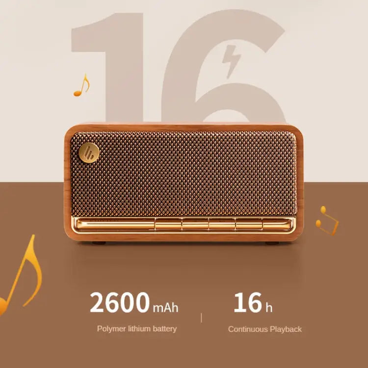 Edifier M230 Retro Classic Desktop Portable Wireless Bluetooth 5.0 Wood Speaker M230 - M230