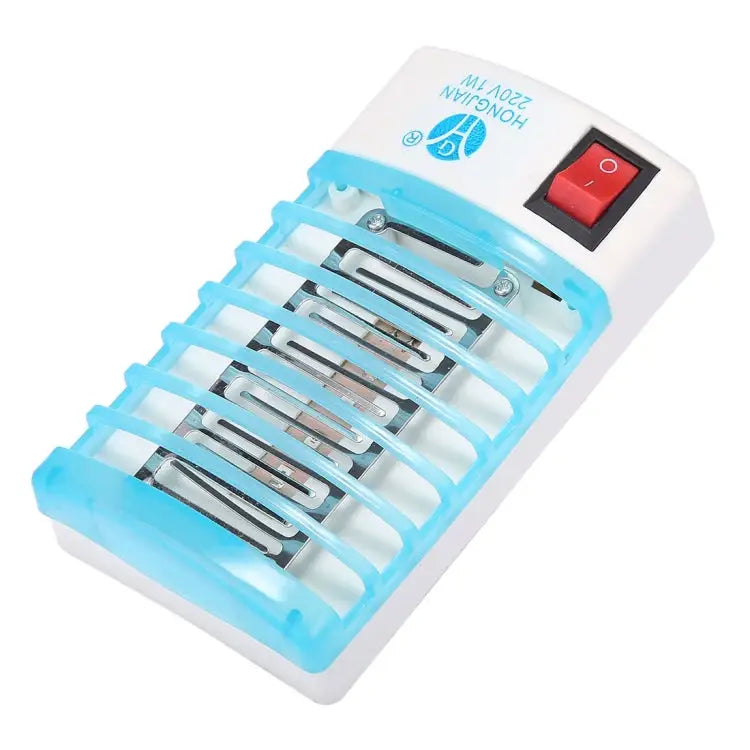 Efficient 4-LED Blue Light Mosquito Killer Night Lamp US Plug AC110V US Plug - US Plug
