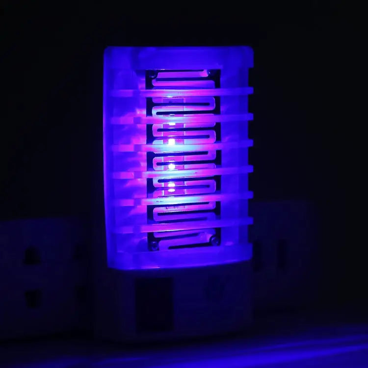 Efficient 4-LED Blue Light Mosquito Killer Night Lamp US Plug AC110V US Plug - US Plug