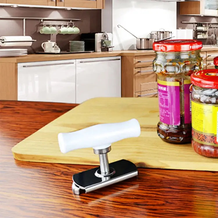 Effortless Stainless Steel Can Opener Seal Lid Remover Kitchen Tool Opener 1 - Opener 1