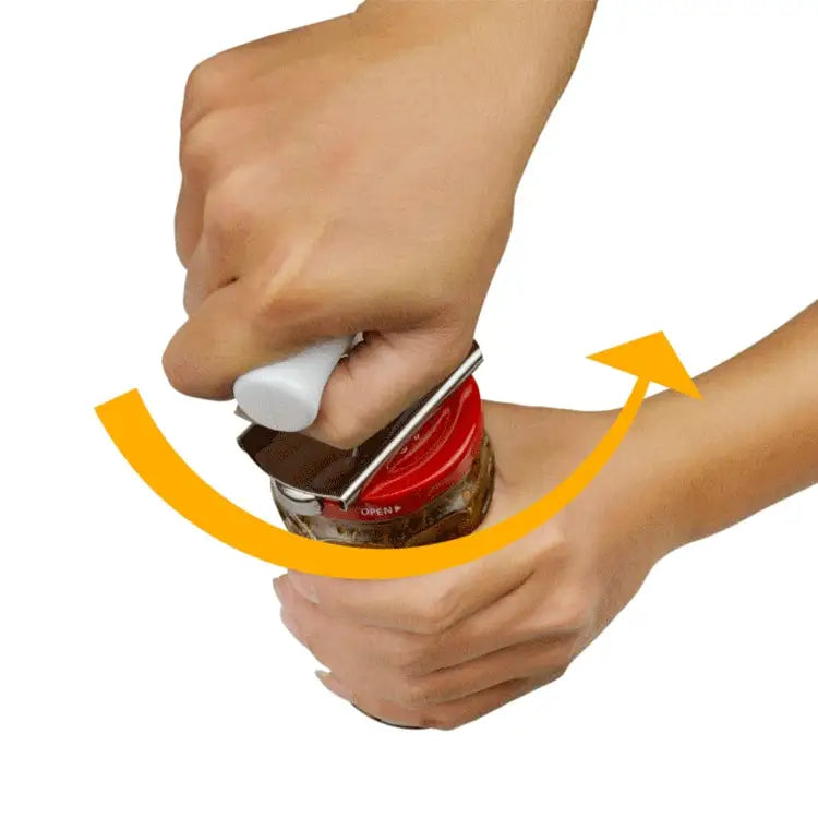 Effortless Stainless Steel Can Opener Seal Lid Remover Kitchen Tool Opener 1 - Opener 1