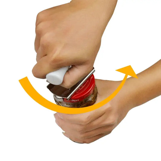 Effortless Stainless Steel Can Opener Seal Lid Remover Kitchen Tool Opener 1 - Opener 1