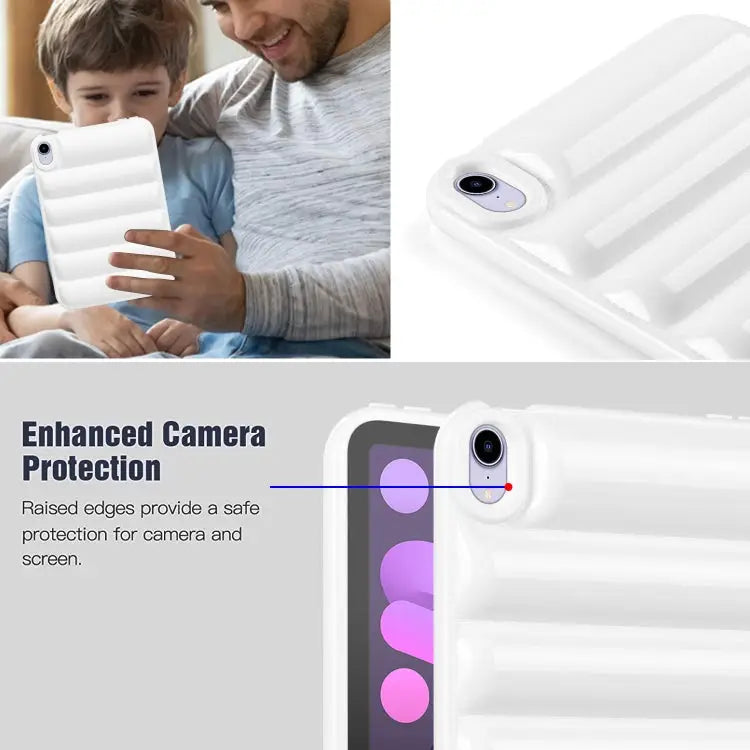 Eiderdown Cushion Shockproof Tablet Case For iPad mini 2024 / mini 6 - Apple Accessories