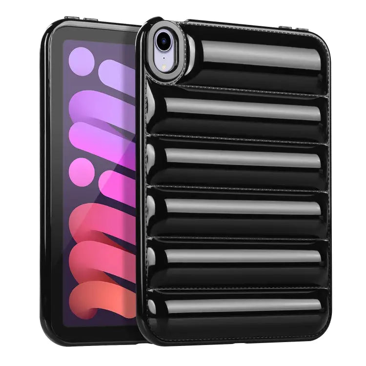 Eiderdown Cushion Shockproof Tablet Case For iPad mini 2024 / mini 6 - For iPad mini 2024 / mini 6 / Black - Apple