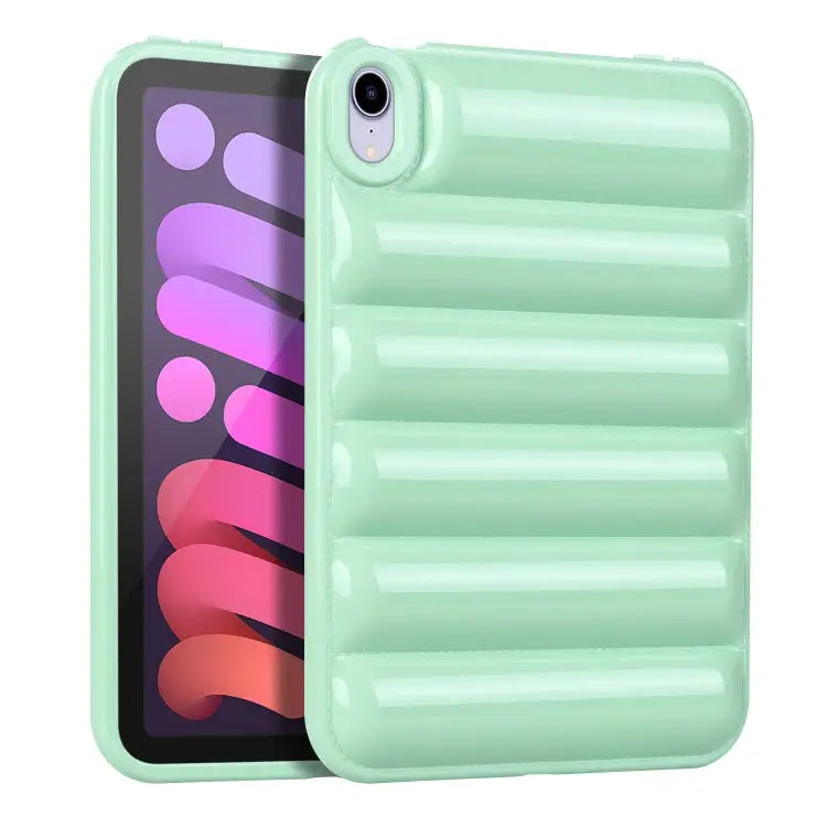Eiderdown Cushion Shockproof Tablet Case For iPad mini 2024 / mini 6 - For iPad mini 2024 / mini 6 / Green - Apple