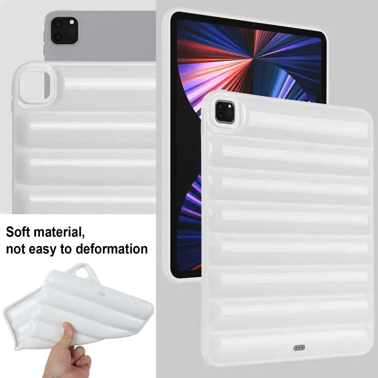 Eiderdown Cushion Shockproof Tablet Case For iPad Pro 12.9 2022 / 2021 For iPad 9.7 2018 / 2017 For iPad Pro 11 2022