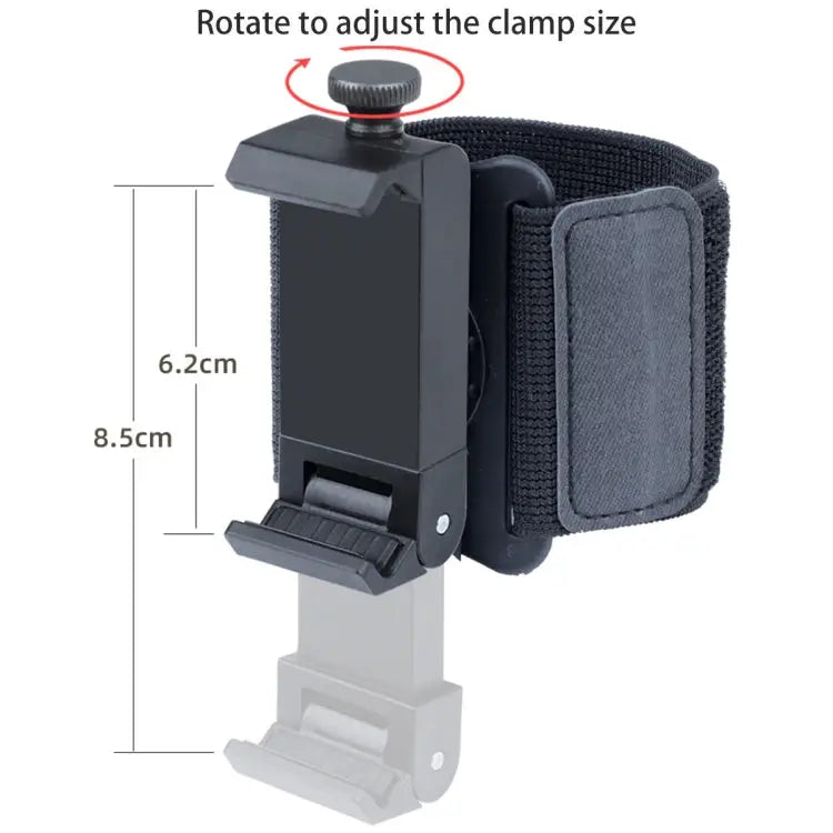 Elastic Wristband Hands Free Phone Holder Wristband Length: 24cm - Wristband Length: 24cm