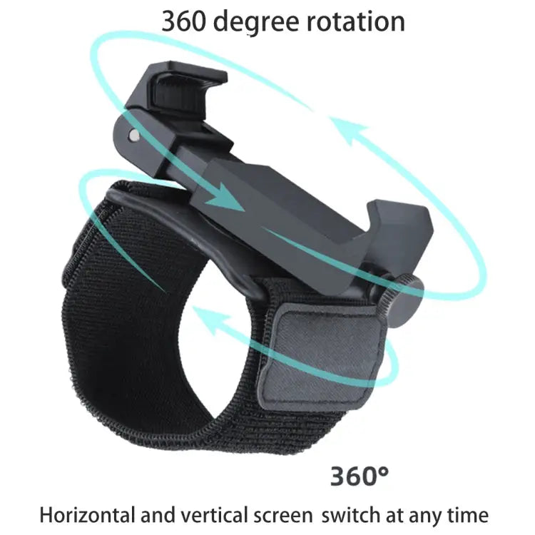 Elastic Wristband Hands Free Phone Holder Wristband Length: 24cm - Wristband Length: 24cm