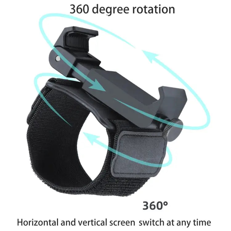 Elastic Wristband Hands Free Phone Holder Wristband Length: 40cm - Wristband Length: 40cm