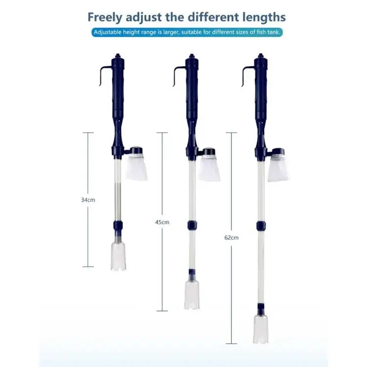 Electric Multi-functional Length Adjustable Fish Tank Cleaning Water Filter Multi-functional - Multi-functional