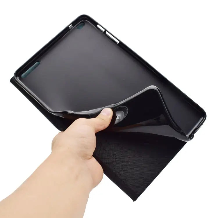 Electric Pressed Left Right Flat Feather Case with Sleep Function Pen Cover & Card Slot & Holder For Huawei T5-10.0