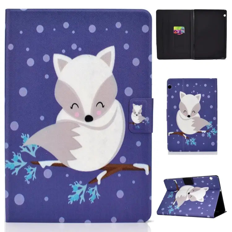 Electric Pressed Left Right Flat Feather Case with Sleep Function Pen Cover & Card Slot & Holder For Galaxy Tab E T560