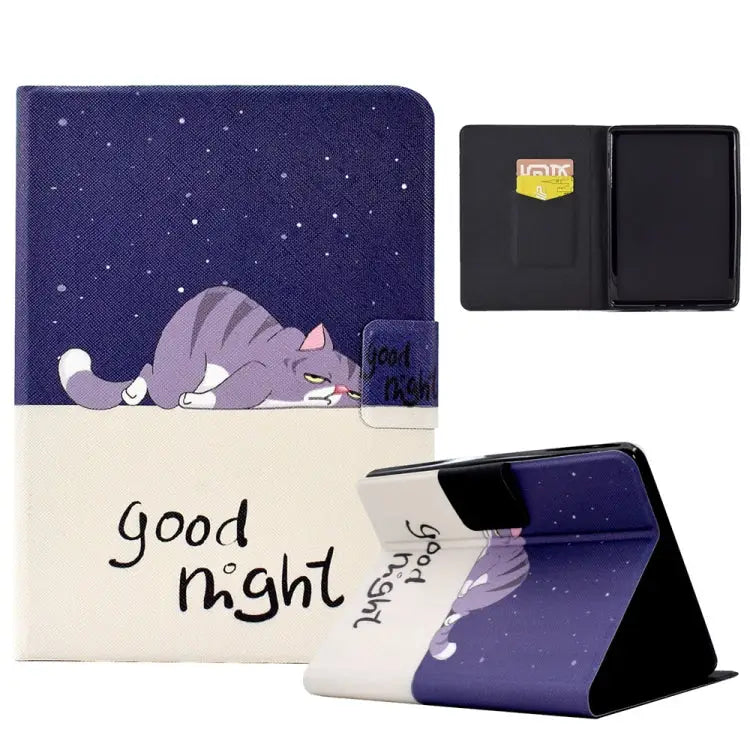 Electric Pressed TPU Smart Leather Tablet Case For Amazon Kindle Paperwhite 4/3/2/1 For Amazon Kindle Paperwhite 5 2021