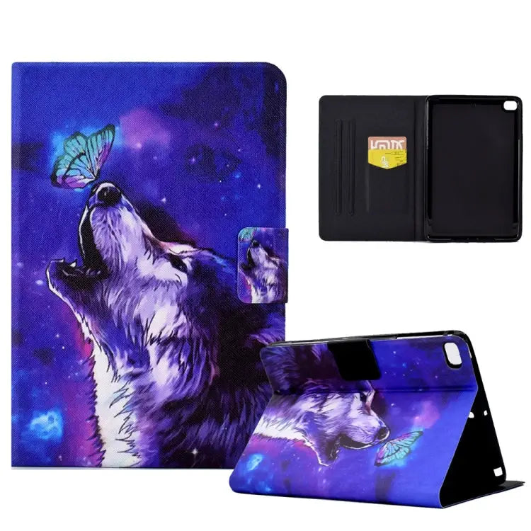 Electric Pressed TPU Smart Leather Tablet Case For iPad 10th Gen 10.9 2022 For iPad mini 6 / mini 2024 For iPad Pro 11