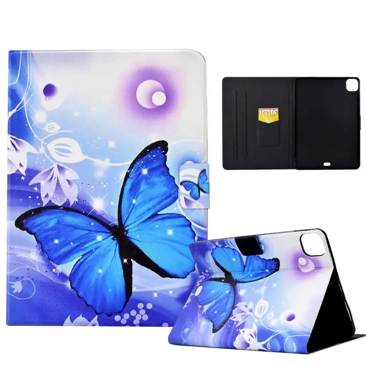 Electric Pressed TPU Smart Leather Tablet Case For iPad 10th Gen 10.9 2022 For iPad mini 6 / mini 2024 For iPad Pro 11