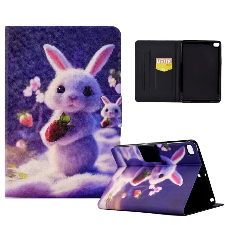 Electric Pressed TPU Smart Leather Tablet Case For iPad 10th Gen 10.9 2022 For iPad mini 6 / mini 2024 For iPad Pro 11