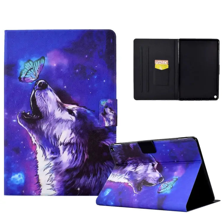 Electric Pressed TPU Smart Leather Tablet Case For Samsung Galaxy Tab A8 10.5 2021 / A8 2022 For Samsung Galaxy Tab S6