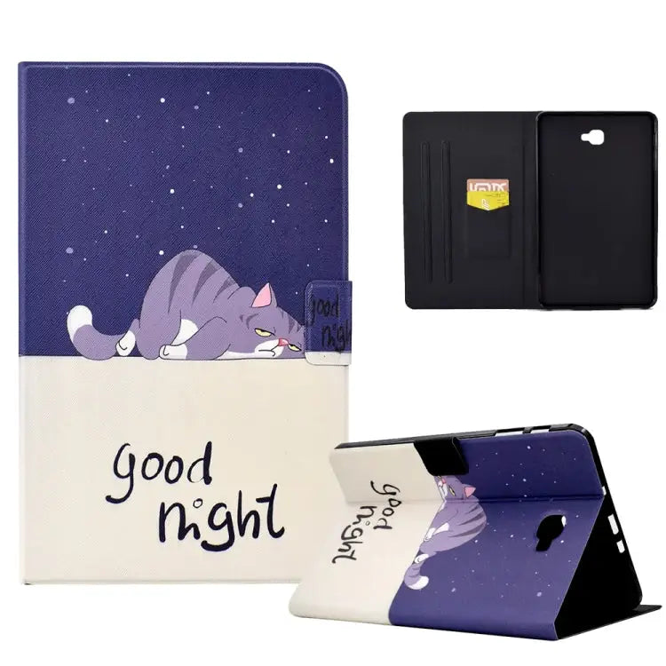 Electric Pressed TPU Smart Leather Tablet Case For Samsung Galaxy Tab A8 10.5 2021 / A8 2022 For Samsung Galaxy Tab S6