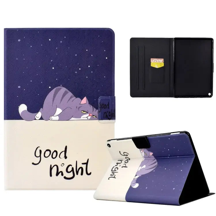 Electric Pressed TPU Smart Leather Tablet Case For Samsung Galaxy Tab A8 10.5 2021 / A8 2022 For Samsung Galaxy Tab S6