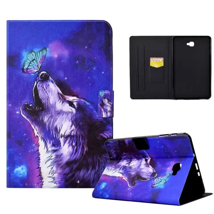 Electric Pressed TPU Smart Leather Tablet Case For Samsung Galaxy Tab A8 10.5 2021 / A8 2022 For Samsung Galaxy Tab S6
