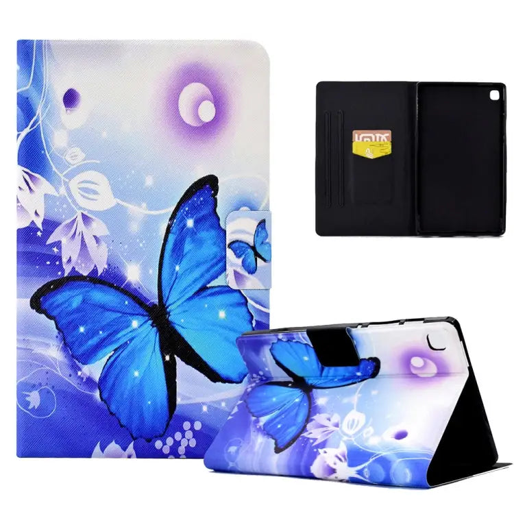 Electric Pressed TPU Smart Leather Tablet Case For Samsung Galaxy Tab A8 10.5 2021 / A8 2022 For Samsung Galaxy Tab S6