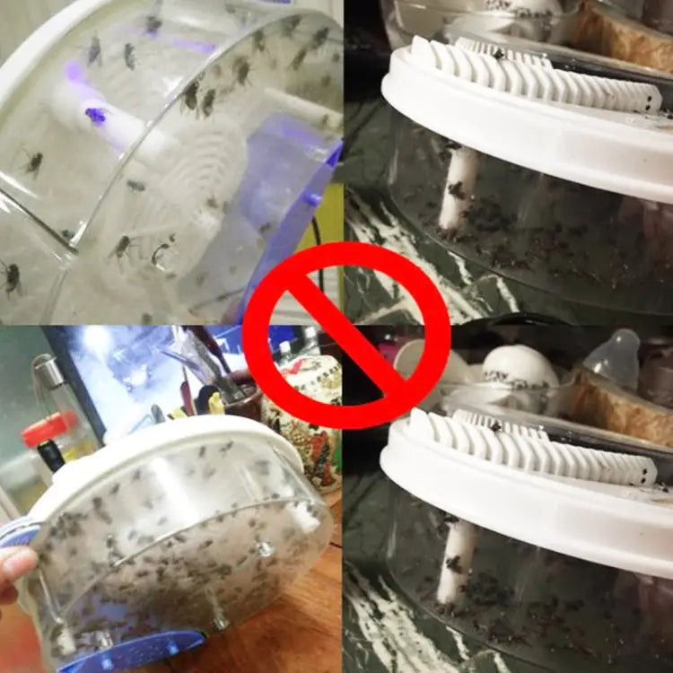 Electronic Automatic Fly Hunter Environmental Protection Kill Fly Automatic Fly Hunter White - Automatic Fly Hunter