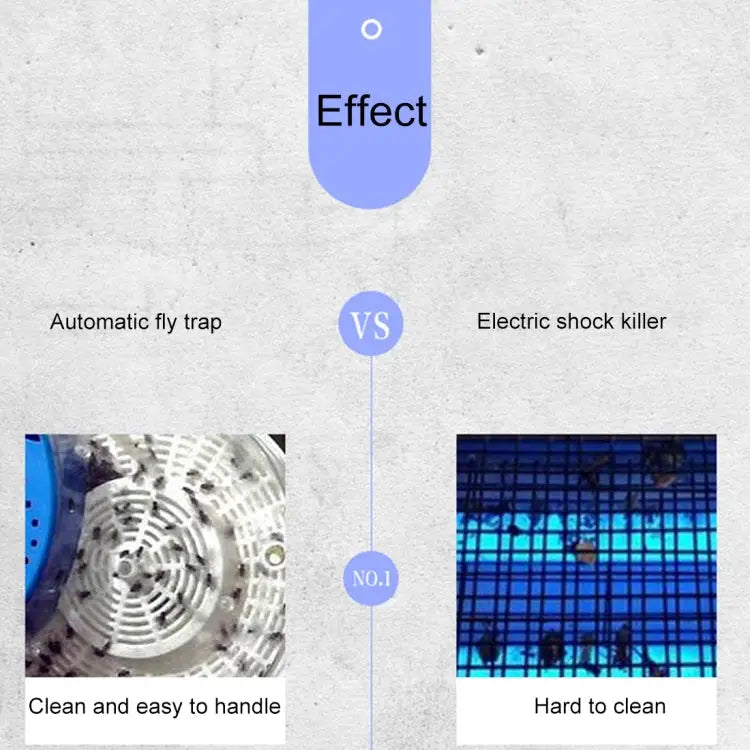 Electronic Automatic Fly Hunter Environmental Protection Kill Fly Automatic Fly Hunter White - Automatic Fly Hunter