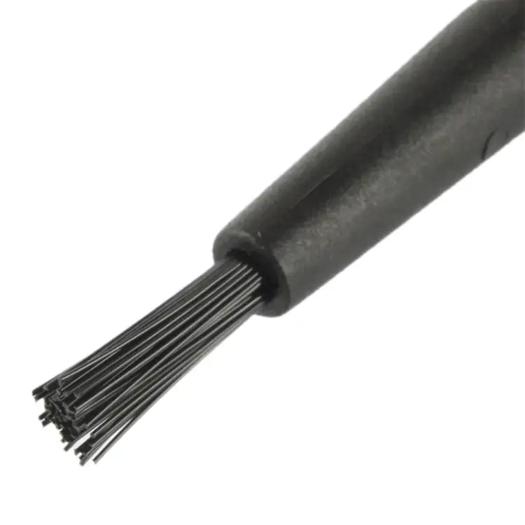 Electronic Component Round Handle Antistatic Cleaning Brush Length: 14cm Length: 14cm - Length: 14cm
