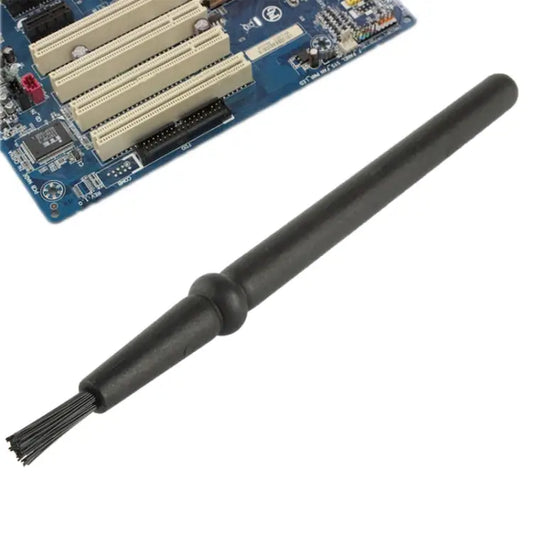 Electronic Component Round Handle Antistatic Cleaning Brush Length: 14cm Length: 14cm - Length: 14cm