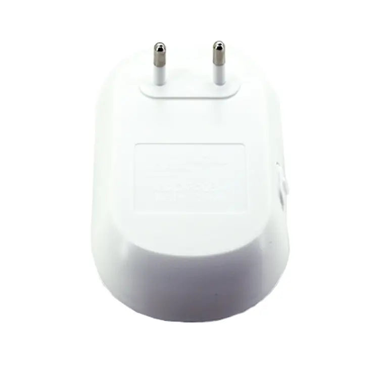 Electronic Ultrasonic Mosquito Rat Pest Control Repeller with LED Light EU Plug AC90V-250V (White + Blue) EU Plug - EU