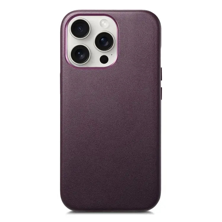 Electroplated Metal Button MagSafe Phone Case For iPhone 16 For iPhone 15 Pro Max For iPhone 15 Pro - For iPhone 16 Pro