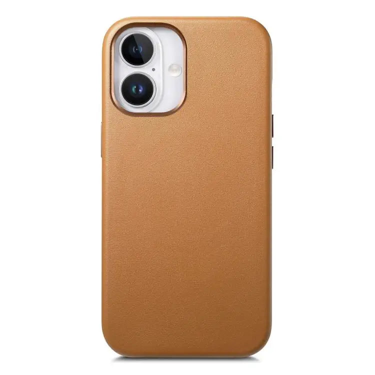 Electroplated Metal Button MagSafe Phone Case For iPhone 16 Pro Max For iPhone 16 Pro For iPhone 16 Plus - For iPhone