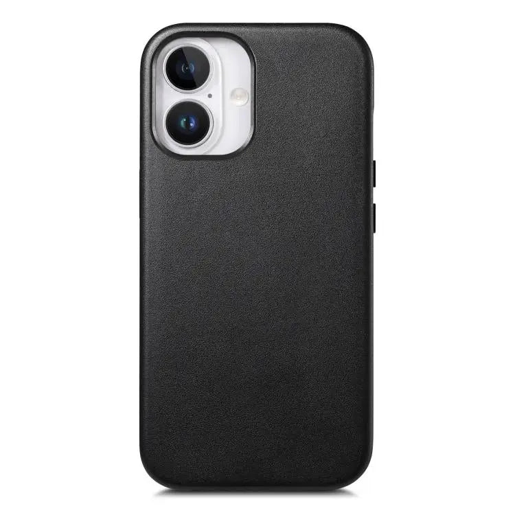 Electroplated Metal Button MagSafe Phone Case For iPhone 16 Pro Max For iPhone 16 Pro For iPhone 16 Plus - For iPhone