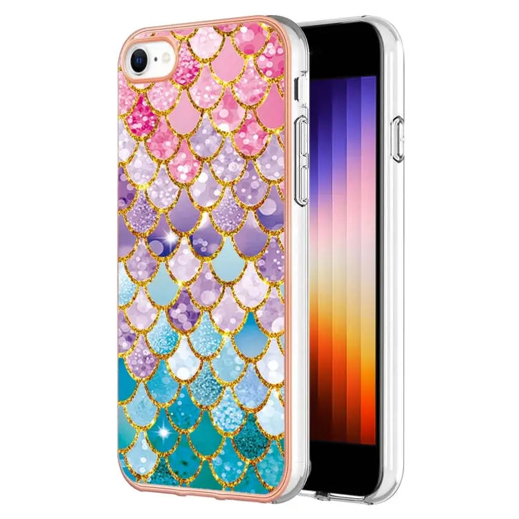 Electroplating IMD TPU Phone Case For iPhone SE 2022 / SE 2020 / 8 / 7 - For iPhone SE 2022 / SE 2020 / 8 / 7