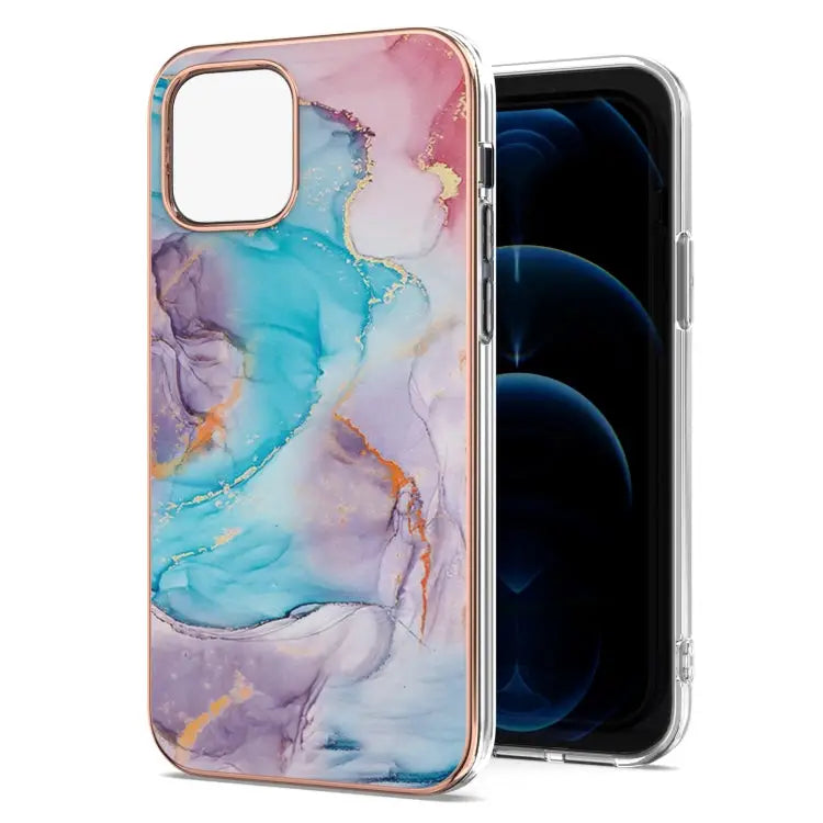 Electroplating Pattern IMD TPU Shockproof Case For iPhone 13 mini For iPhone 13 For iPhone 13 Pro For iPhone 13 Pro Max