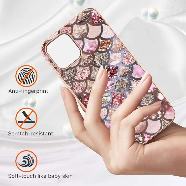 Electroplating Pattern IMD TPU Shockproof Case For iPhone 13 mini For iPhone 13 For iPhone 13 Pro For iPhone 13 Pro Max