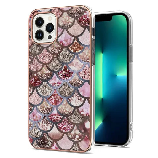 Electroplating Pattern IMD TPU Shockproof Case For iPhone 16 Pro Max For iPhone 16 Pro For iPhone 16 Plus For iPhone 16