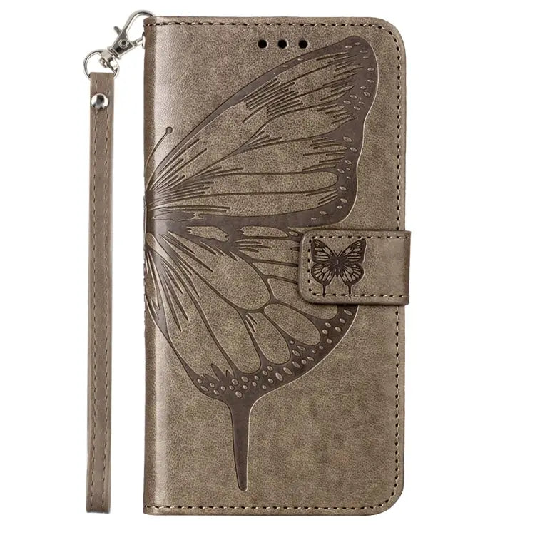 Embossed Butterfly Leather Phone Case For iPhone 14 For iPhone 14 Plus For iPhone 14 Pro - Apple Accessories