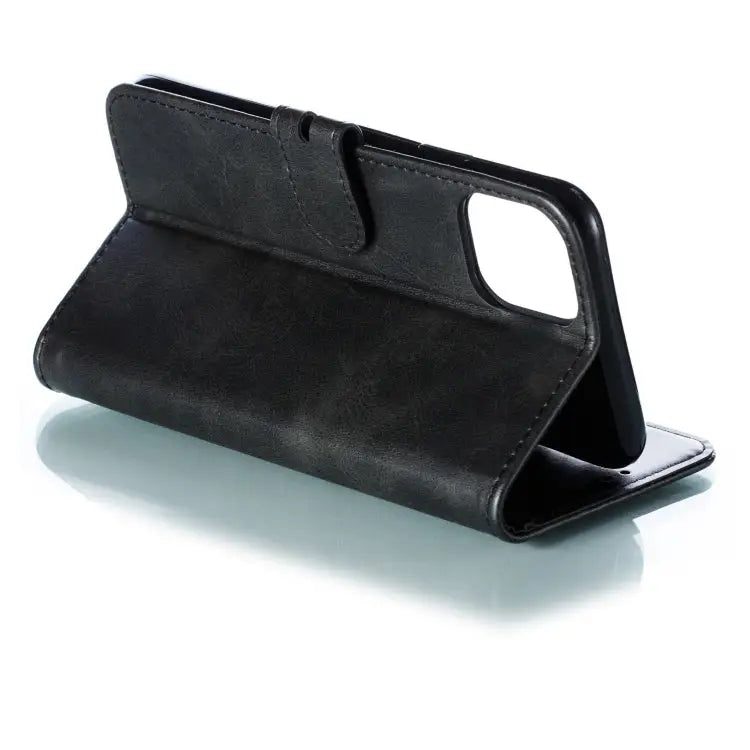 Embossed Happy Cat Pattern Horizontal Flip Leather Case with Holder & Card Slots & Wallet For iPhone 13 mini For iPhone