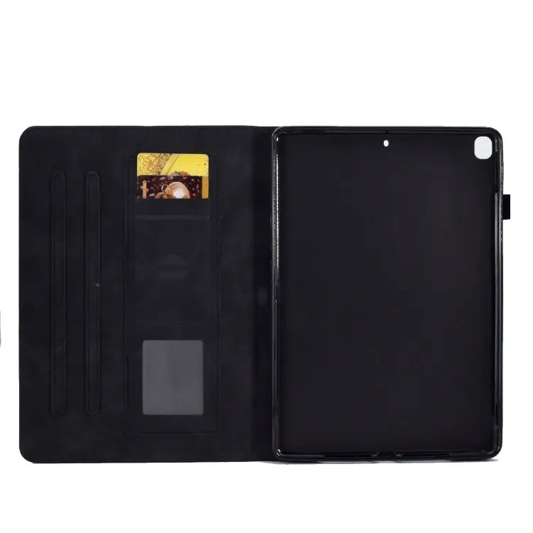 Embossed Smile Flip Tablet Leather Smart Case For iPad 10.2 / Air 10.5 2019 For iPad Air 2022 / 2020 10.9 For iPad mini