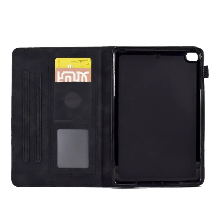 Embossed Smile Flip Tablet Leather Smart Case For iPad mini 5/4/3/2/1 - Apple Accessories
