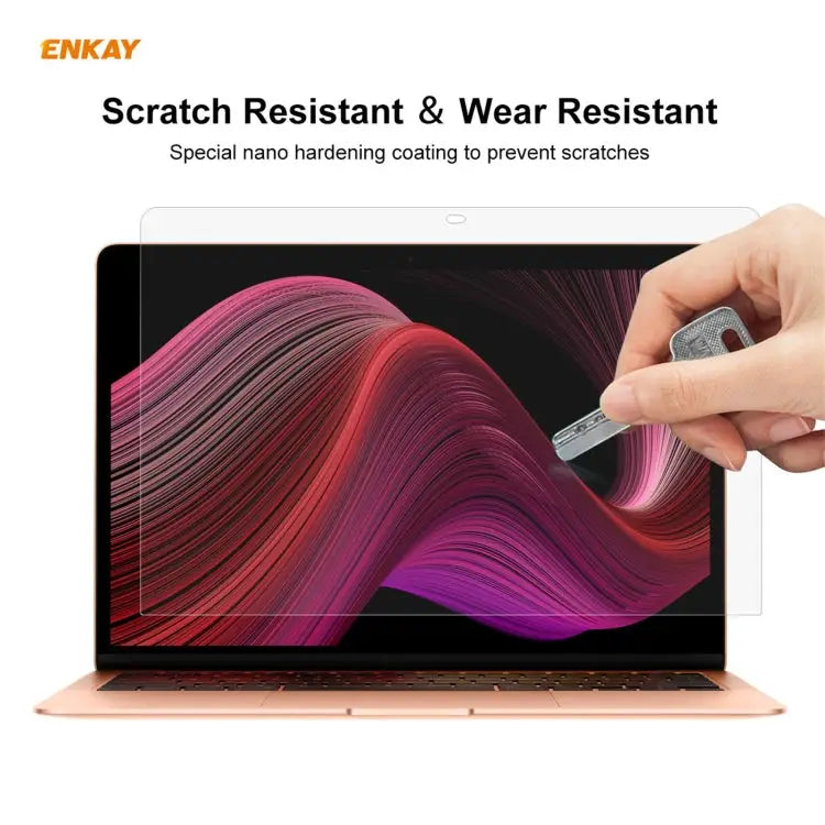 ENKAY Clear HD PET Screen Protector for MacBook Pro 13.3 inch A2289 / A2251 / A2338 (2020) For MacBook Pro 13.3 inch