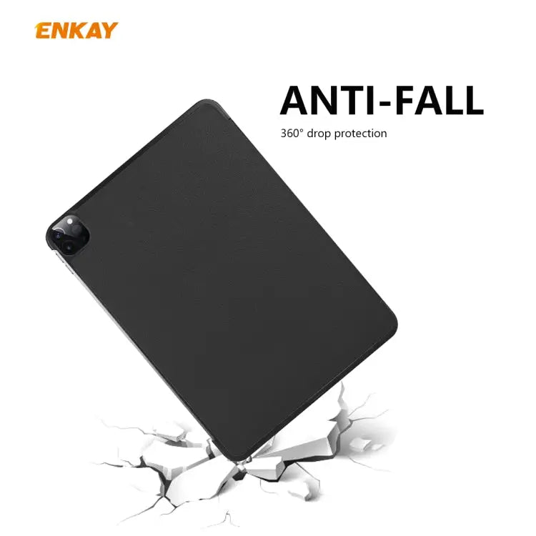 ENKAY ENK-8001 Denim Pattern Horizontal Flip Leather Smart Case with Holder for iPad Pro 11 (2020) For iPad Pro 11