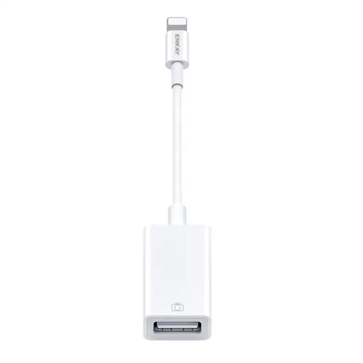 ENKAY ENK-AT108 8 Pin to USB 3.0 OTG Adapter Data Cable for iPhone / iPad